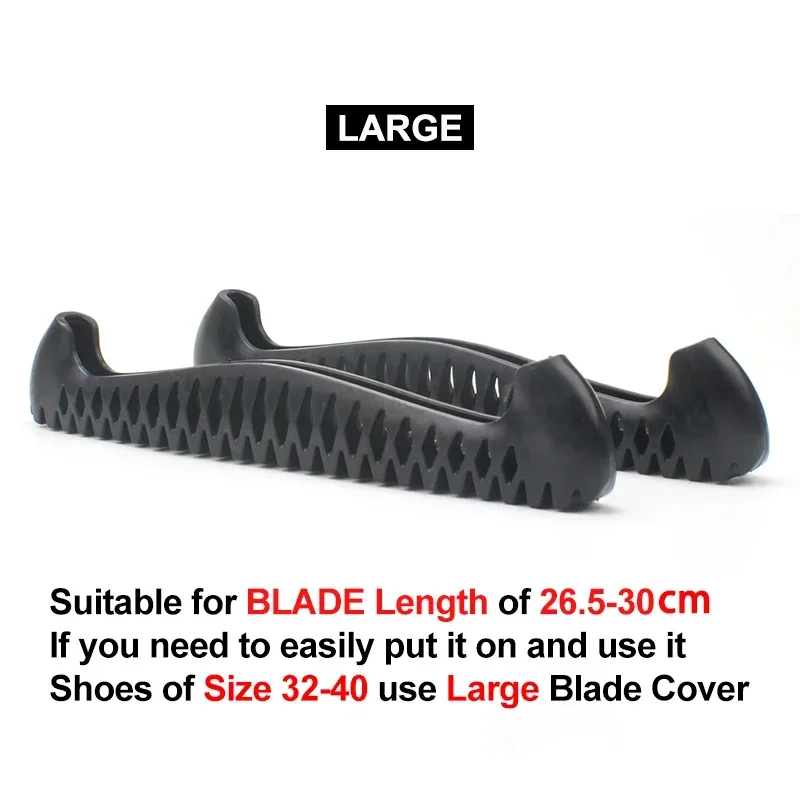 1 Pair Ice Hockey Figure Skate Blade Covers Adjustable TPU Material Ice Skate Blade Guards Ice Knife Blade Guard Skate Protector: Ivory