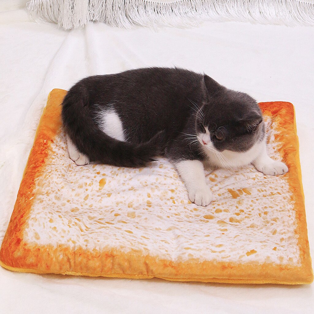 Chat Lit Lavable En Machine 3D Simulation Pain D'agneau Plus Velours Pour Garder Au Pour Animaux De Compagnie Chien Accessoires домик на кошки #40