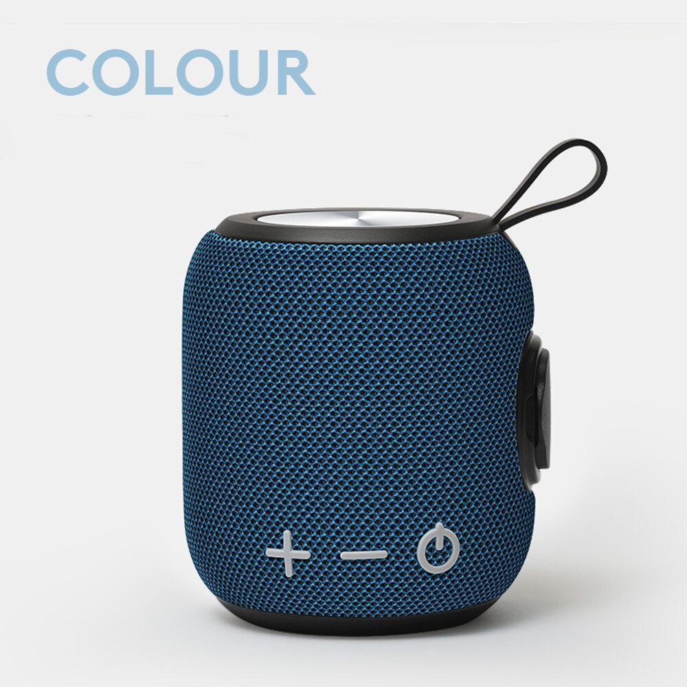 IPX7 Waterdichte Outdoor Bluetooth Speaker Heav Bass Luid Geluid Draadloze Outdoor Speakers Reizen Soundbar Ondersteuning Bt Verbinding: Blue Speaker