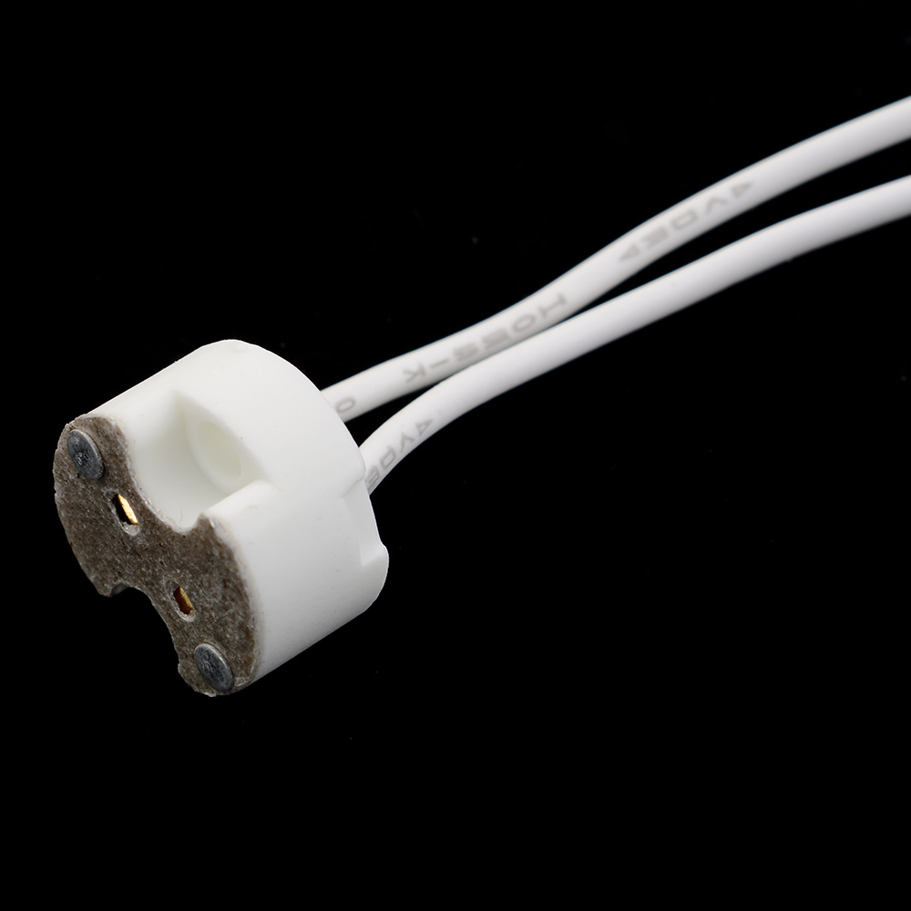 5/ 10 stk led pærer holder base fatning  mr11 mr16 gu5.3 g4 leder stik halogen