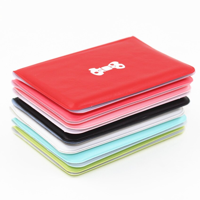 12 Bits Boog-knoop Afdrukken Kaart Geval Meisje Vrouwen Zakelijke Creditcard Houder Lederen Id Kaarthouder Cover kaarthouder Portemonnee