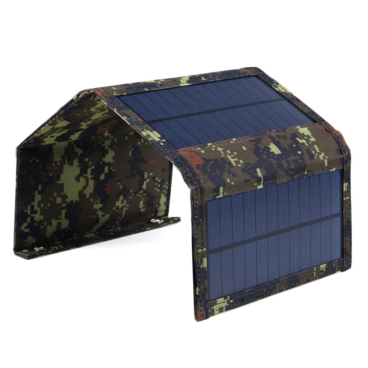 Panel Solar plegable de 100W, cargador de células solares, batería de 5V, USB, portátil, para teléfono inteligente, acampada, al aire libre