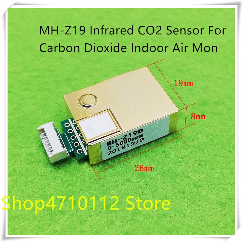 1 pièces module MH-Z19 capteur infrarouge pour co2 moniteur MH-Z19B MH Z19 MH Z19B