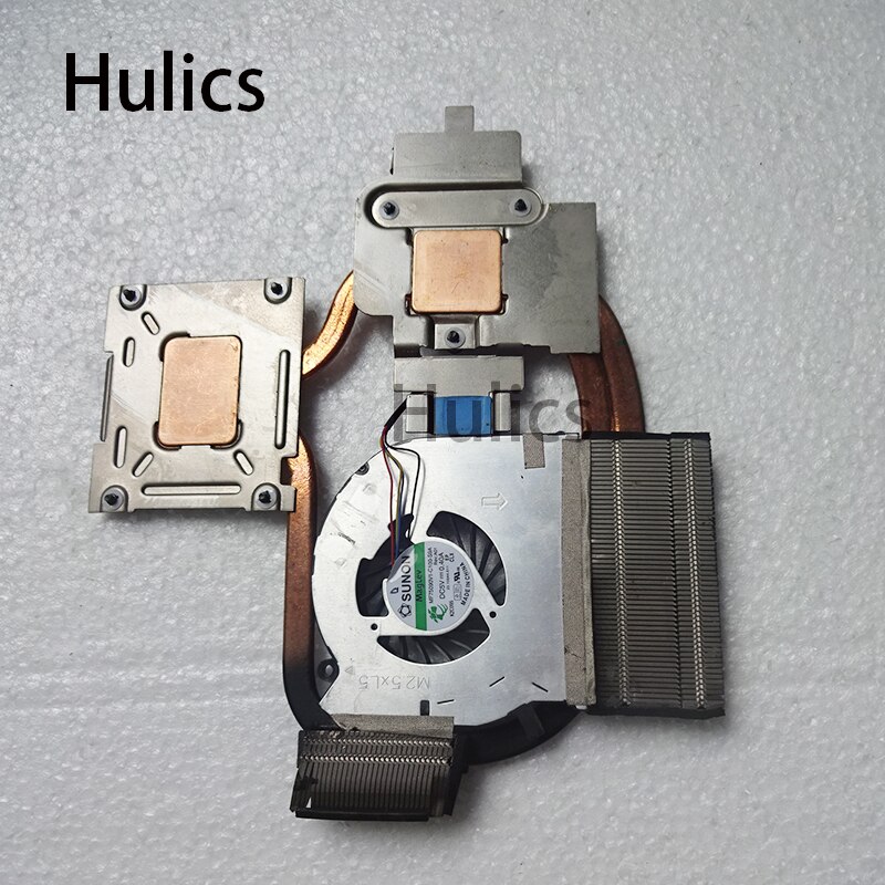 Hulics Original for HP DV6 DV7 DV6-7000 DV7-7000 cooling heatsink with fan 682061-001