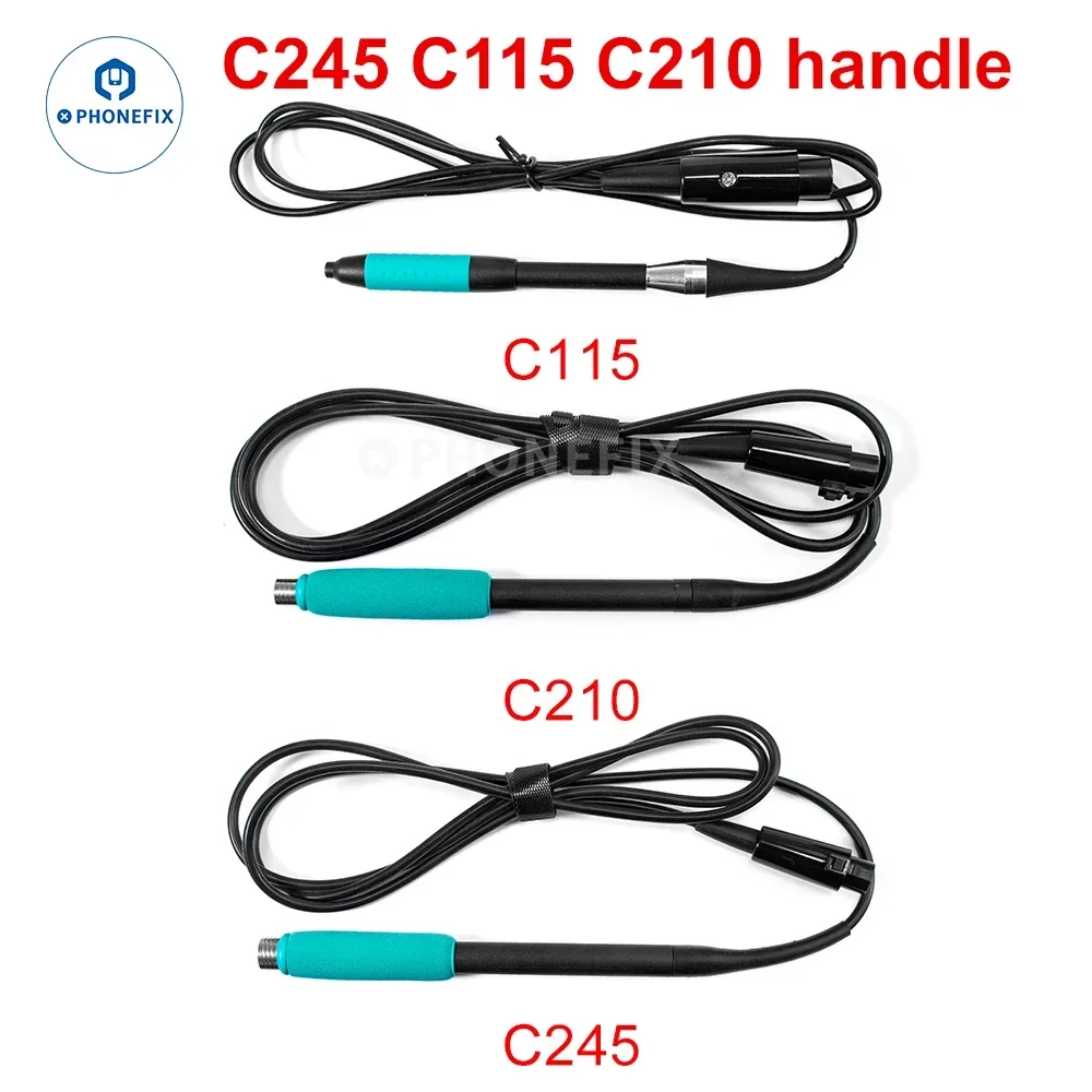 Sugon alça de solda t245 t210 t12 t115 alça de estação para jbc sugon aifen a9 a9pro t26d a902 aixun t3b t3a kit de ferramentas de ferro de soldagem: Gengibre