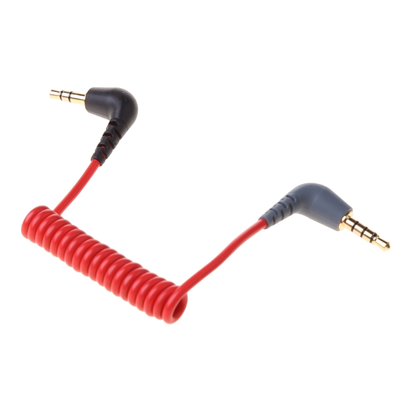 Cable adaptador TRS repuesto 3,5 mm a TRRS 3,5 mm para RODE SC7 SC2 Video MIC