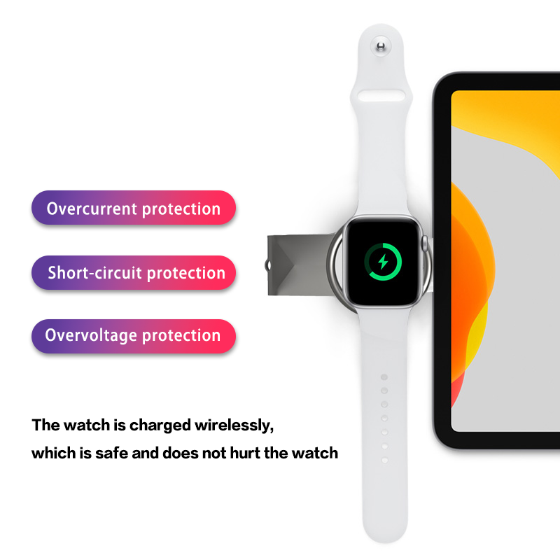 Wireless Charger - 2 in 1 Magnetic - Fast Charging Station for Apple Watch 9/8/7/6/5/SE/Ultra