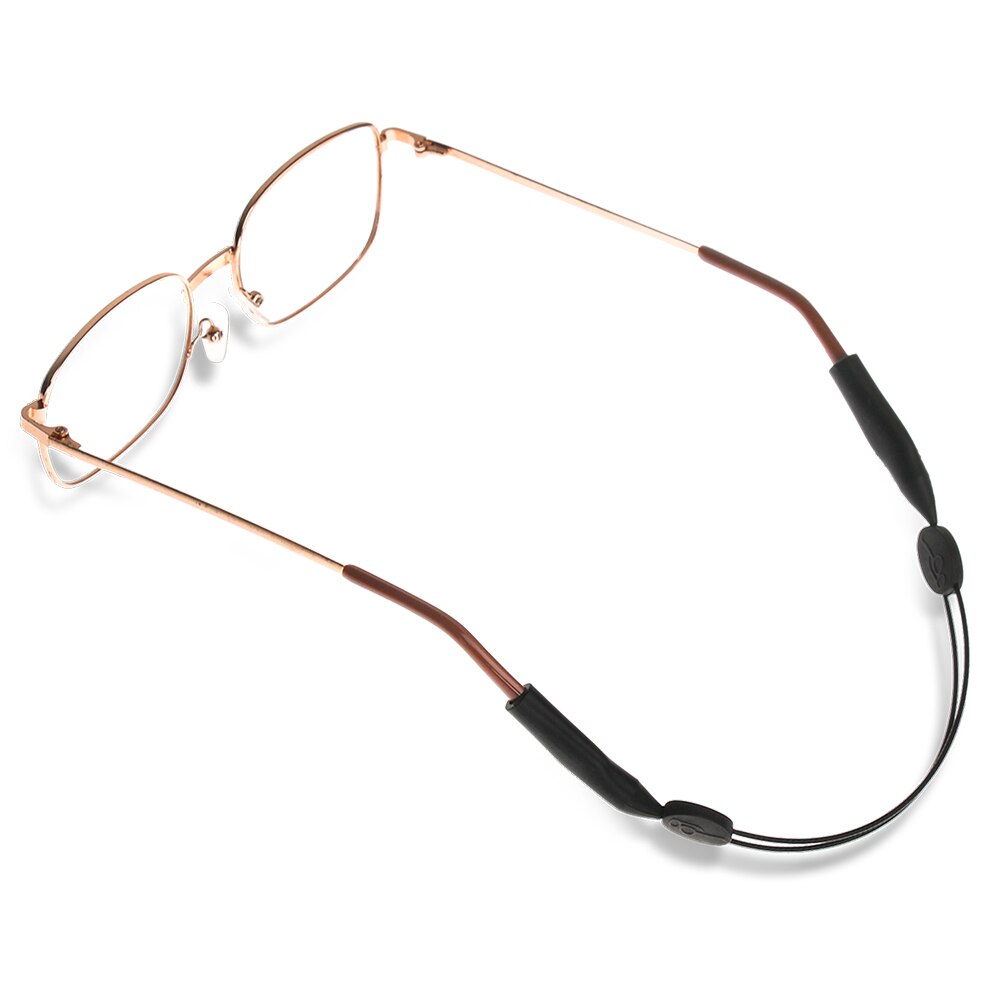 Cuerda ajustable para gafas, correa de silicona escalable, cordón para el cuello, accesorios para gafas