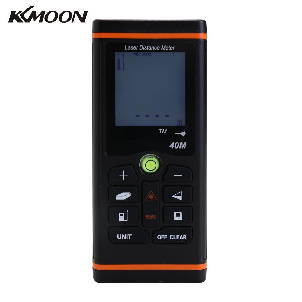 Red Light Handheld LCD Distance Meter Digital High Accuracy Measure Rangefinder Building Measurement Device Ruler Test Tool