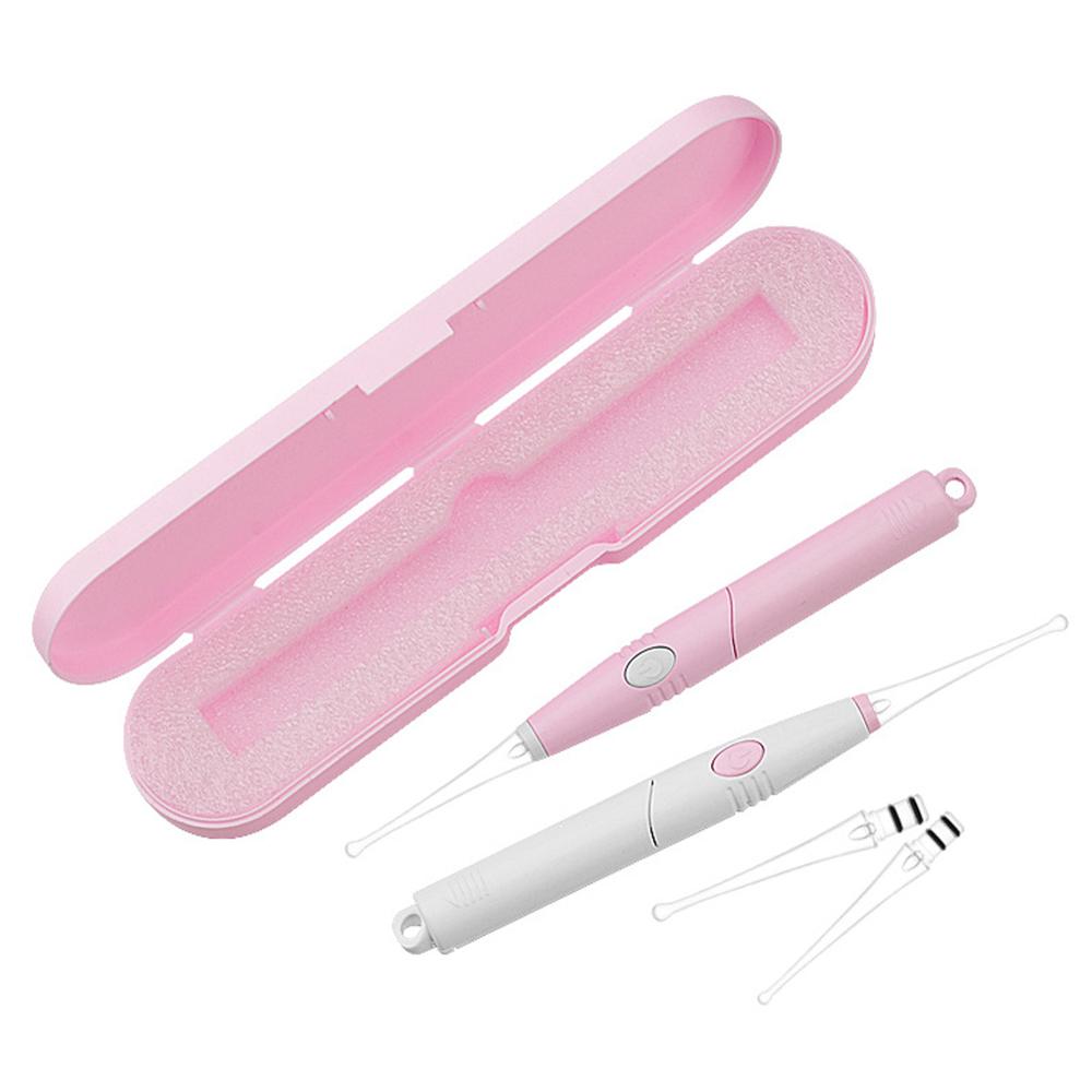 Baby Ear Cleaner Luminous Wax Removal Tool Flashlight Earpick Earwax Remover Curette Light Spoon