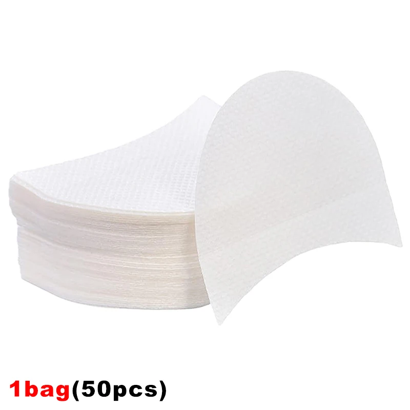 Disposable Cotton Eyelashes Patch Sticker for Removing Eyelashes Eyeshadow Shields Eye Pads Patch Eyelash Extension Makeup Tools: green