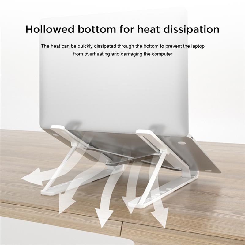 Draagbare Legering Laptop Stand Opvouwbaar Ondersteuning Base Notebook Stand Voor Macbook Pro Computer Laptop Houder Cooling Beugel Riser