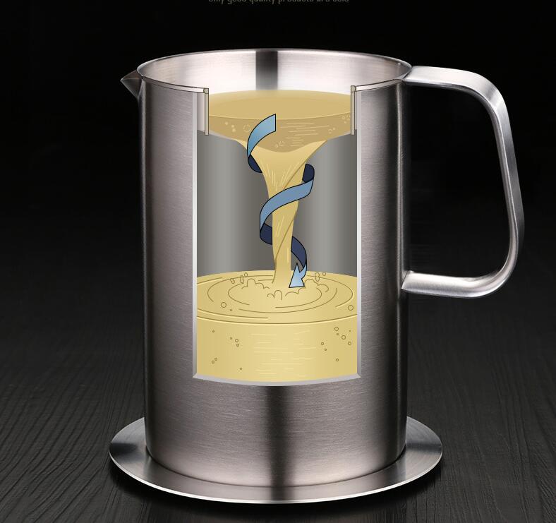 Oil Bottle Container Oil Strainer Pot Oil Bottle Stainless Steel Oil Dispenser Container with Strainer Kitchen Storage Tools Oil