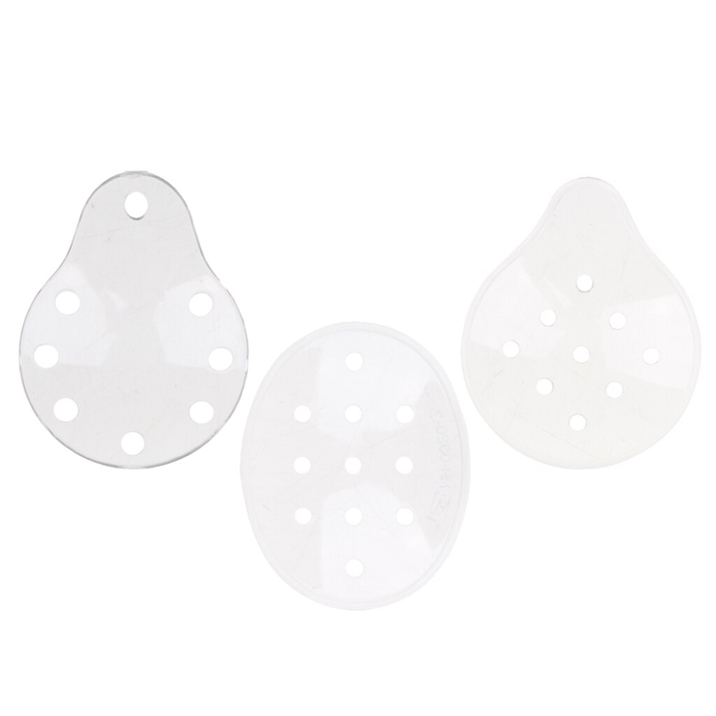 3 Pcs Plastic Ventilated Eye Care Eye with Holes No Cloth Cover