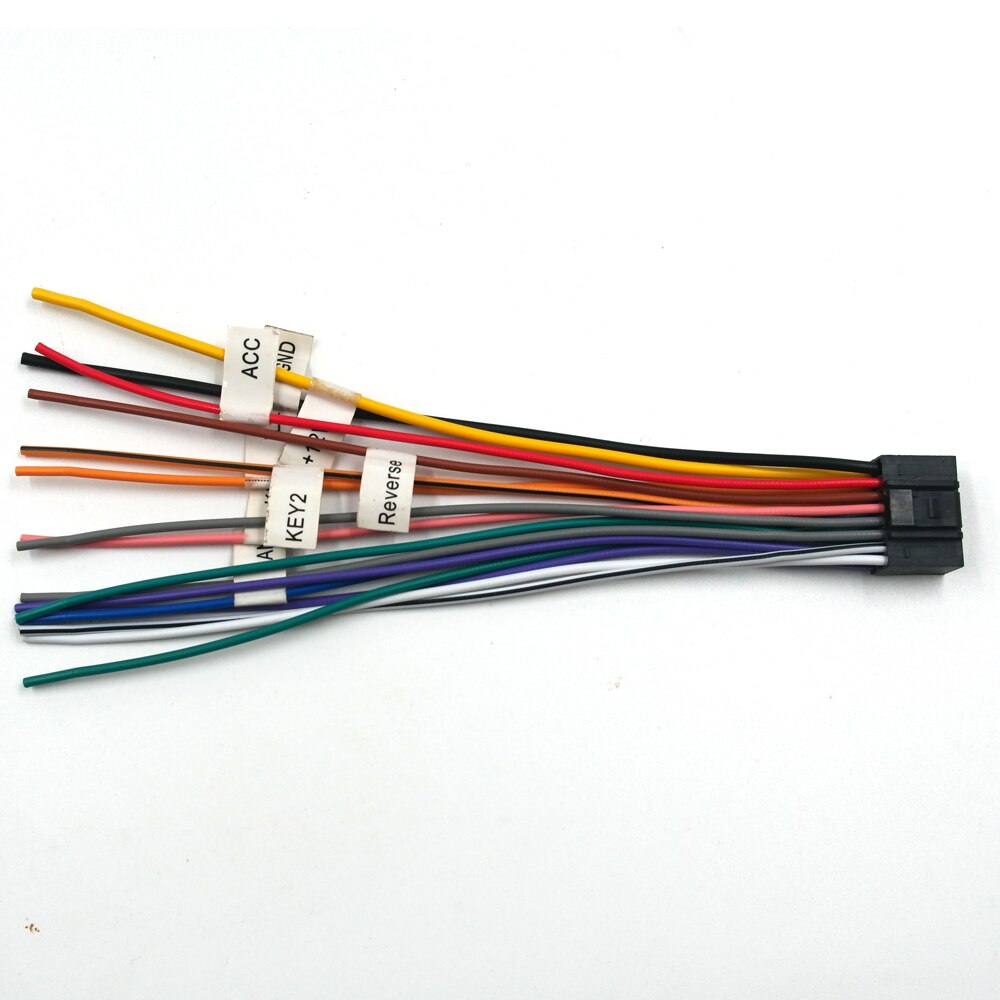 Coche 2 din Android cable de radio para Suzuki Buick Volkswagen ISO Hyundai Kia Honda Toyota Mitsubishi Nissan me Ford CRV ajuste Outlande: Universal