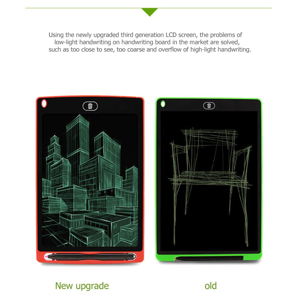 8.5 Inch Portable Smart LCD Writing Tablet Electronic Notepad Drawing Graphics Handwriting Pad Board With CR2020 Button Battery