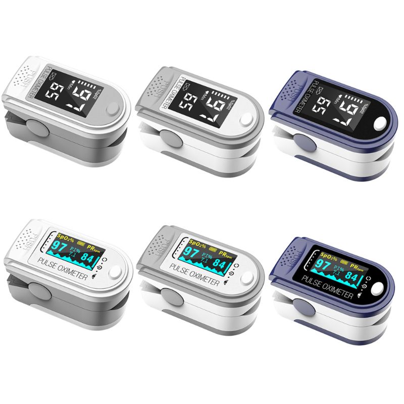 Finger Oximeter Fingerspitze Pulsoximeter Blutdruck Herz Bewertung Monitor OLED H3CF