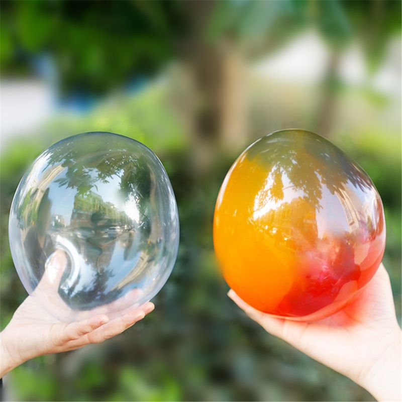 Magic Bubble Lijm Speelgoed Blazen Kleurrijke Bubble Bal Plastic Ballon Zal Niet Burst Veilig Voor Kinderen Jongens Meisjes