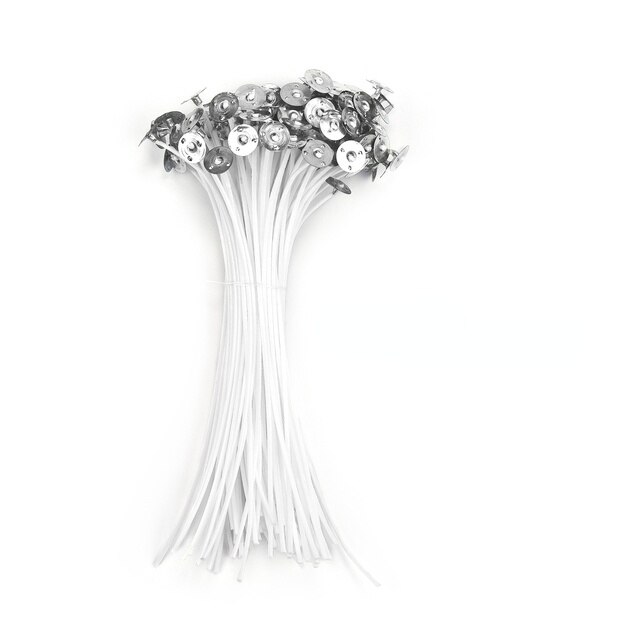 20pcs/bag Pure Cotton Core Candle Wicks Diy Candle Making Pre-waxed With Oil Wicks For Party Supplies: C 14CM 20PCS