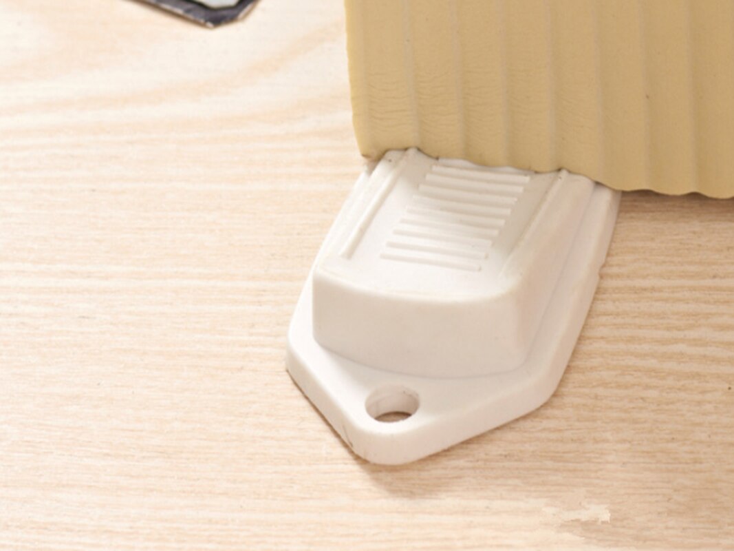 Convenient Rubber Door Stops Wedge Shaped Mouse Door Stopper Guard Baby Safety Protector Non-Slip Door Buffers For Kids