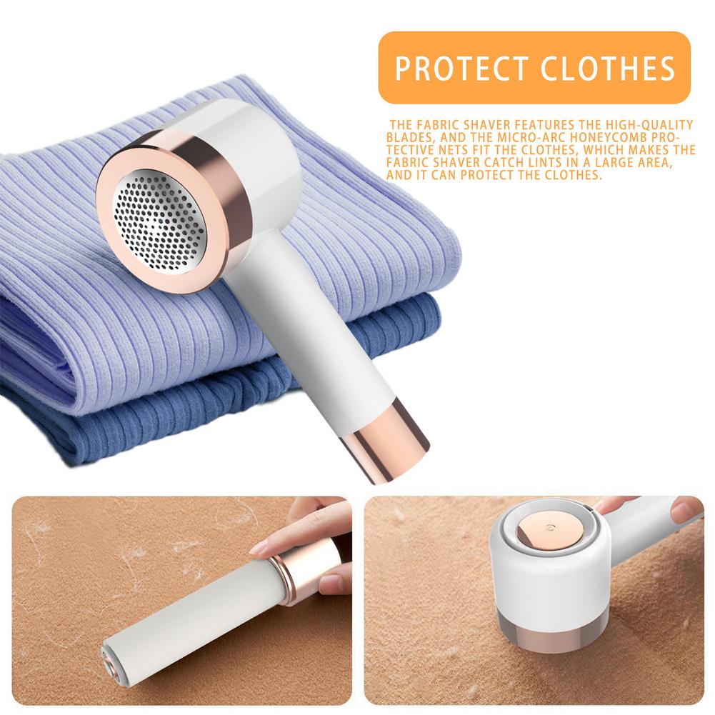 Fabric Shaver Defuzzer Depiller USB Rechargeable Lint Remover