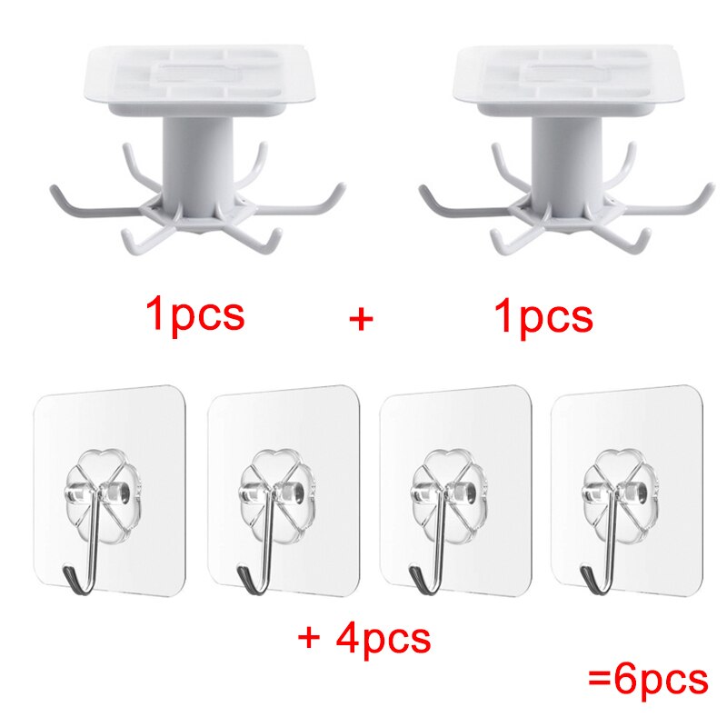Køkkenarrangør og opbevaring opvaskeafløb bestikvask arrangør køkkenstativ organisation køkkentilbehør opbevaringsstativ 360: Hvid -2 stk