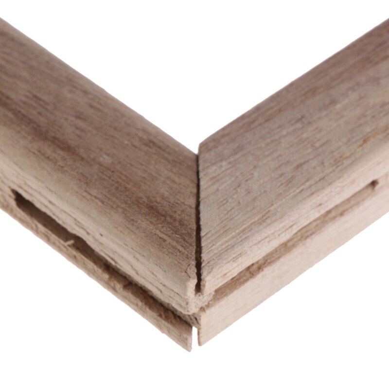 4Pcs/Set Wood Stretcher Strip Bar Frame For Canvas Painting Art Gallery Wrapped Painting Frame