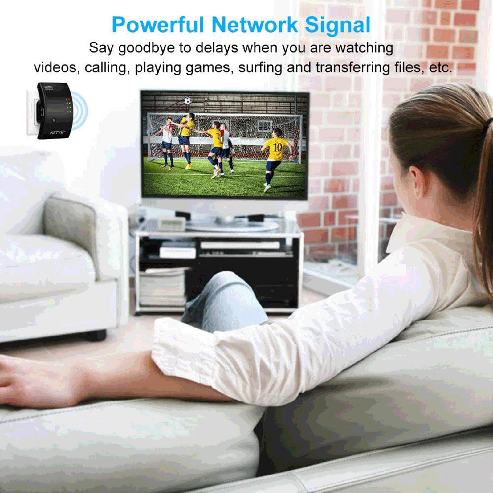 Wifi Signal Amplifier 300mbps Wifi Repeater Signal Super Booster Amplifier Range Extender Us#g30