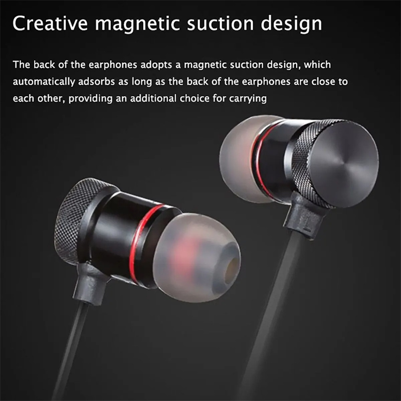 STTKGZD Cuffie Bluetooth senza fili Auricolare con archetto da collo In Ear Monitor con microfono Batteria lunga Auriculares Auricolare di alta qualità