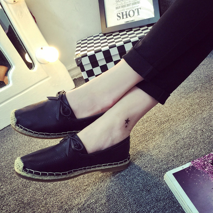 Bonitos zapatos informales de otoño para mujer, zapatos planos, mocasines blancos transpirables a la para mujer, zapatos antideslizantes de pescador, zapatos para conducir