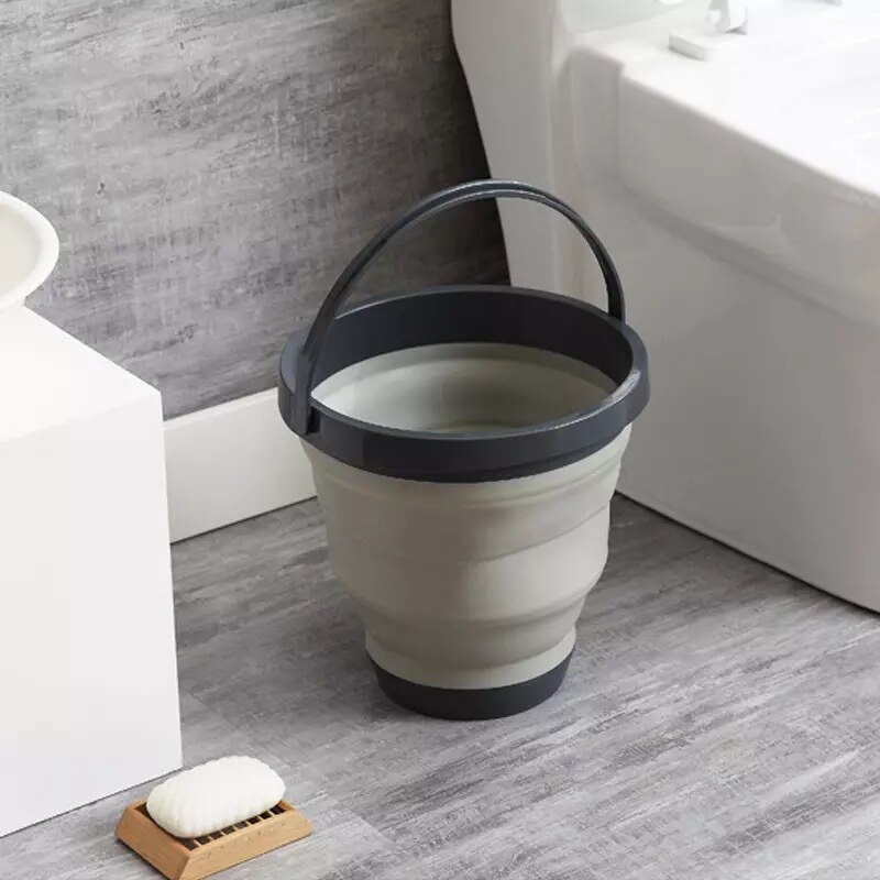 Household Folding Basin Plastic Travel Portable Water Basin Retractable Travel Foldable Bucket Portable Water Basin