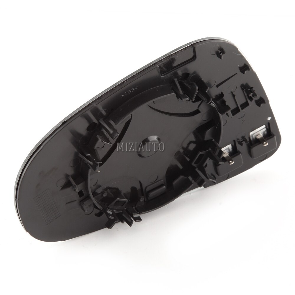 Oppvarmet sidespeil for vw golf 6 mk6 speil glass bil-styling ramme deksel speilhus tilbehør