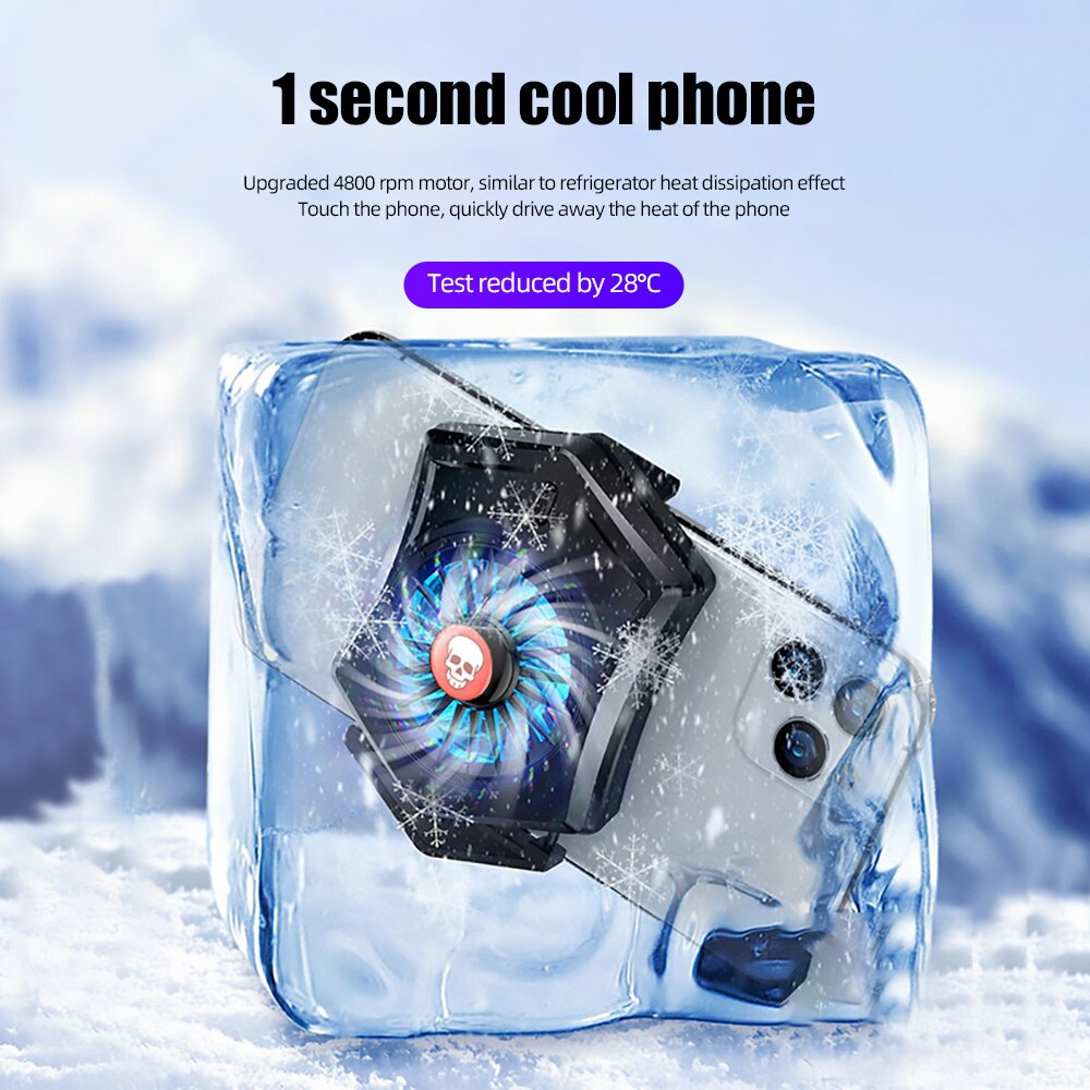 Ihuigol Draagbare Mobiele Telefoon Radiator Gaming Universele Controller Koellichaam Koelventilator Gamepad Game Voor Iphone Samsung Huawei