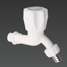 1pc 1/2" Male Thread PP Faucet Kitchen Plastic Water Tap 1/2 inch Slanted Bibcocks Plumbing Faucets Garden Connector