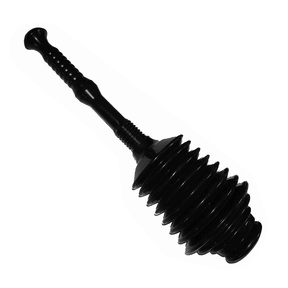 Clear Unblock High Pressure Bathroom Home Use Bellows Toilet Plunger Handy Reusable Drain Blockages Rubber Suction Powerful Grip