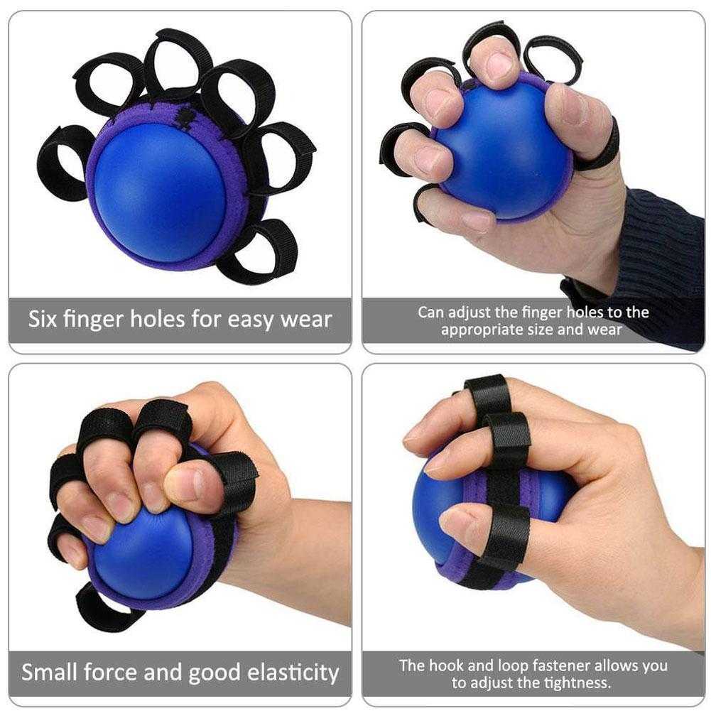 Fitness Sport Hand Gripper Balls Forearm Exerciser Grip Strength Device Five Fingers Grip Ball Trainer Grip Fitness Equipment