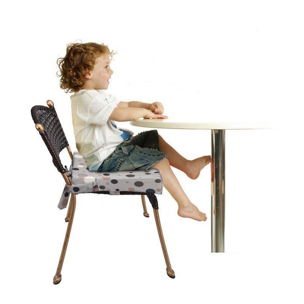 Børn booster sæde print baby stol stigende cushio aftagelig øget stol pad til småbørn spisning
