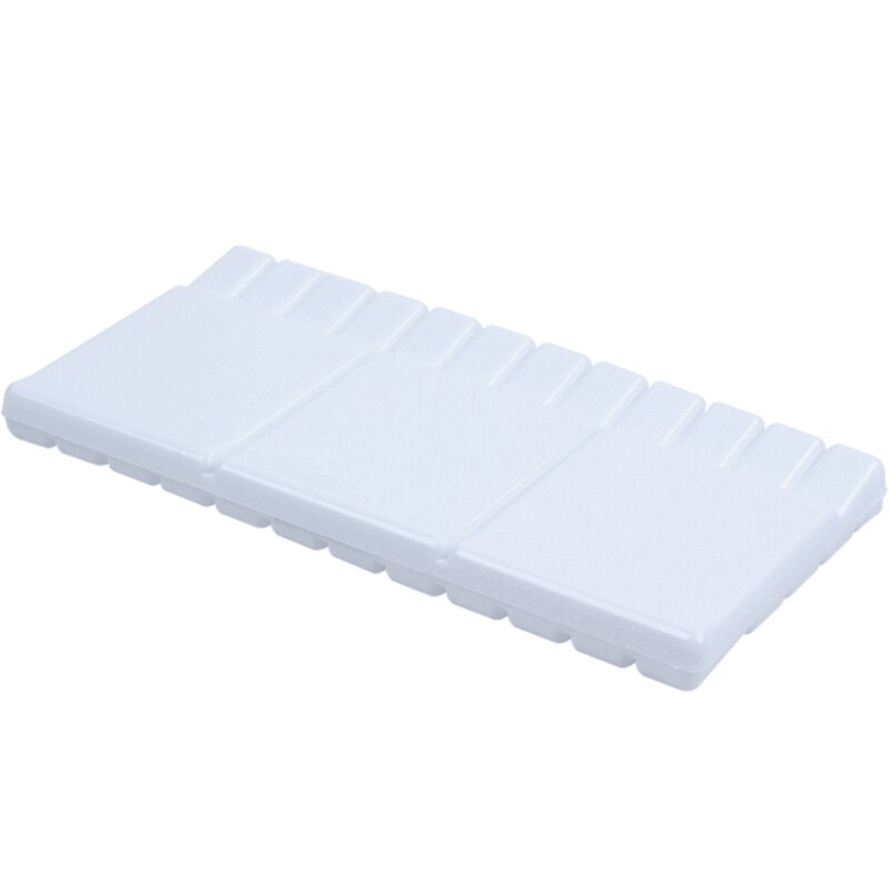 1 Pcs Art Verf Lade Kunstenaar Olie Aquarel Plastic Palet & 1 Set Diy Kant Heerser Kinderen Schilderen Template