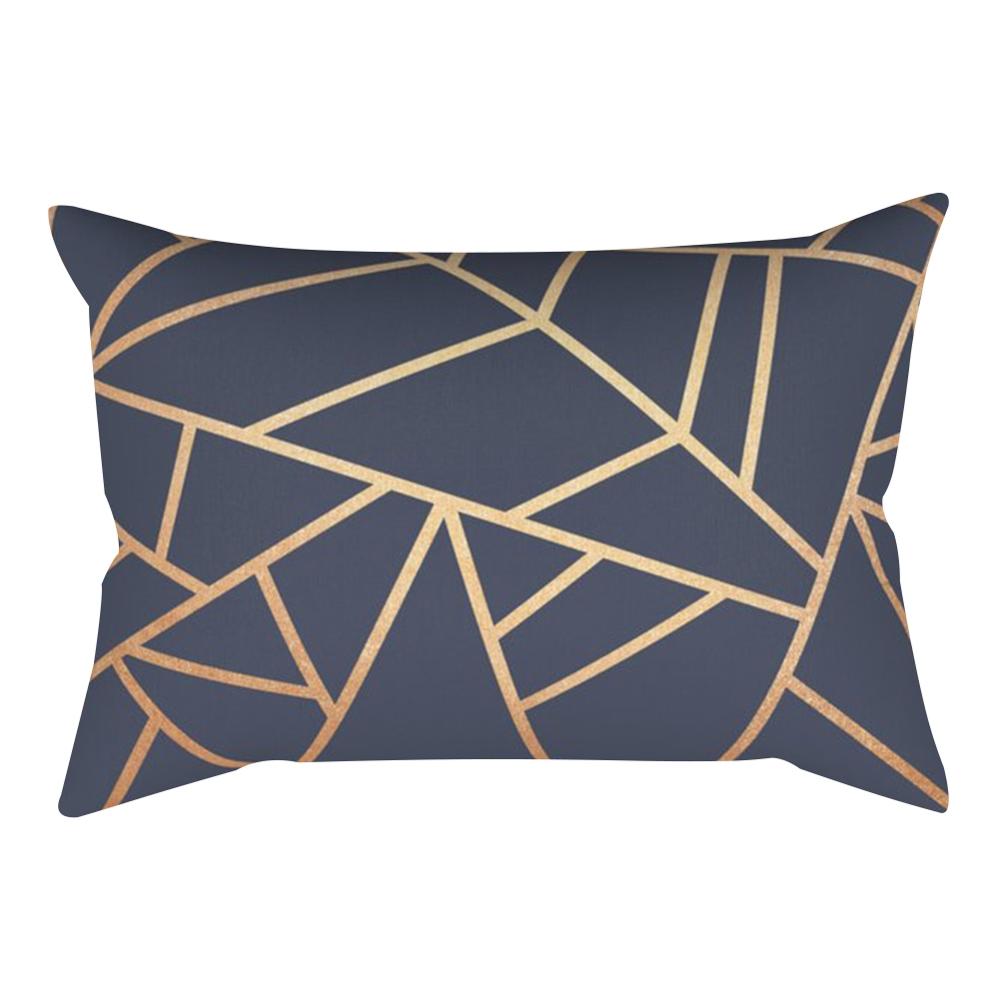 Geometrische streep rechthoekige kussensloop knuffel kussenhoes 30*50 cm woondecoratie slaapkamer woonkamer stijlvol: S