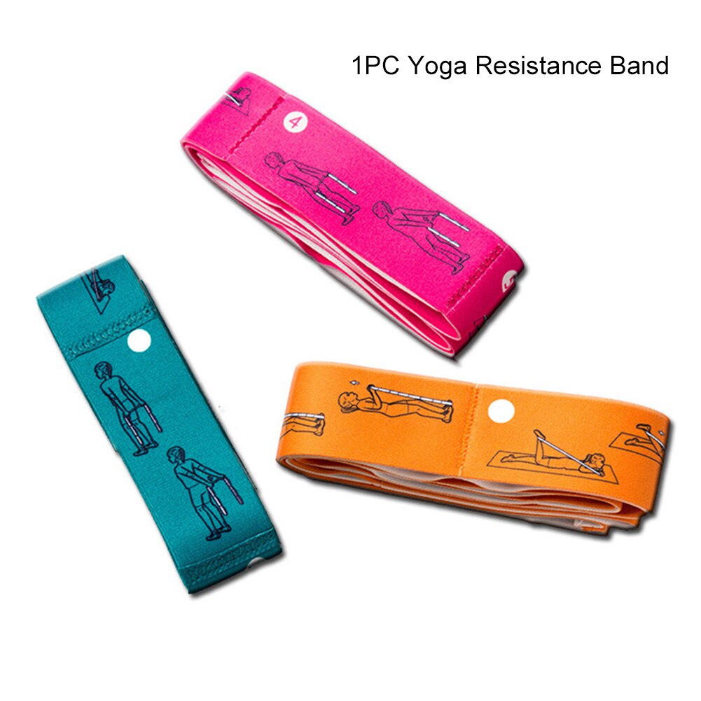 Home Gym Workout Stretching Strap Gymnastics Resistance Band Muscle Training Bodybuilding Yoga Exercise Fitness Accessories