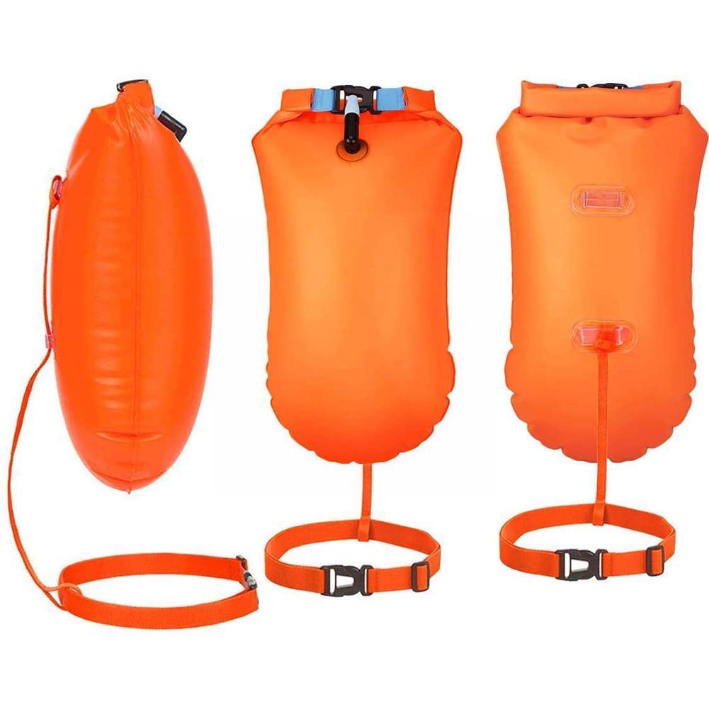 Zwemmen Opslag Drijft Zwemmen Boei Veiligheid Float Float Opblaasbare Zak Pvc Zak Waterdichte Opslag Zwemmen Zak O3r0