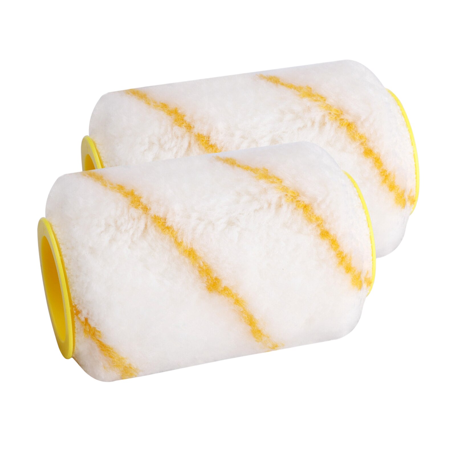 Rodillo de pintura portátil para puertas, pincel decorativo para pintar, 2 uds.