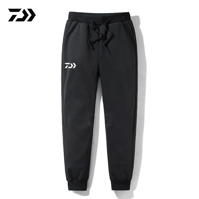 Daiwa Winter Broek Mens Koord Vissen Broek Thermische Dikker Katoen Effen Kasjmier Wandelen Broek Down Broek Fleece Broek