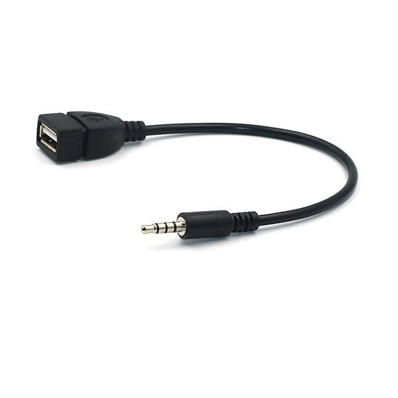Convertidor de reproductor MP3 para coche, accesorio de estilo para Daewoo Espero Nexia Matiz Lanos, Audio auxiliar macho de 3,5mm