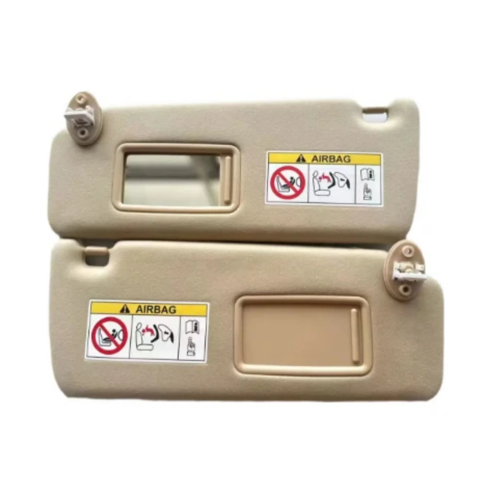 Sun Visor For Toyota Land Cruiser Prado KDJ155/KDJ150 , Compatible with Makeup Mirror 74320-0G030-B0 and 74320-0G030-A0