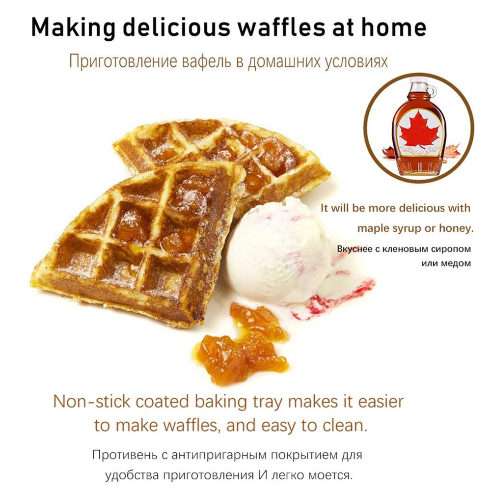 1200W Electric Waffles Maker Iron Breakfast cake Maker Machine Bubble Egg Cake Oven Breakfast Waffle Machine 220V EU Plug