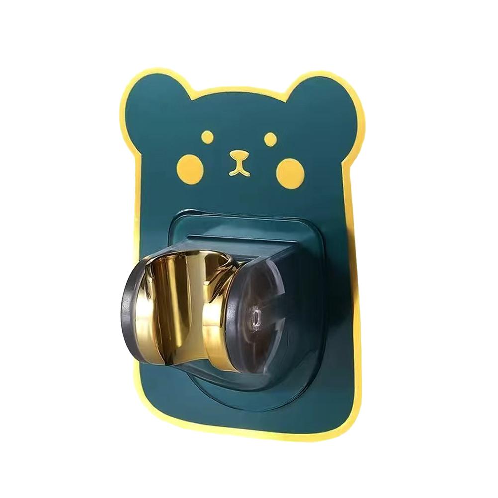 Support mural réglable à 360 ° pour pommeau de douche, pomme de douche en plastique, support de dessin animé, accessoires de douche, Y7A0