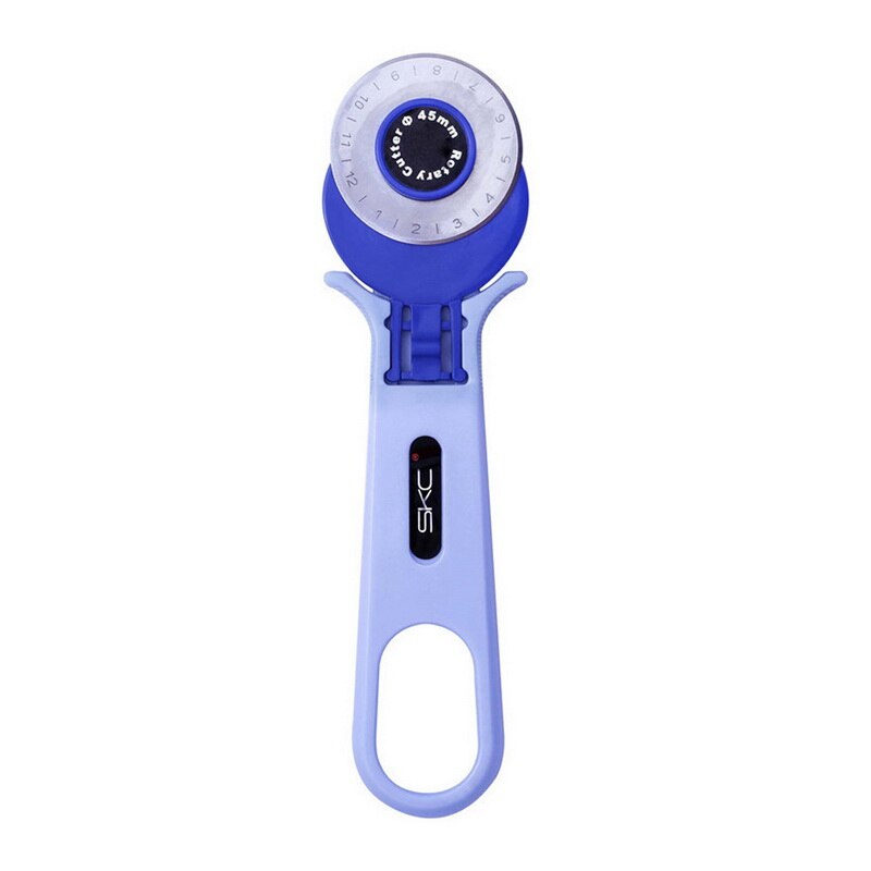 1Stck 28MM 45MM Stoff Cutter Kontur Cutter für basteln NäHenne Quilten Stoff Leder Papier Schneiden Leder Handwerk werkzeug: Durchmesser 45MM