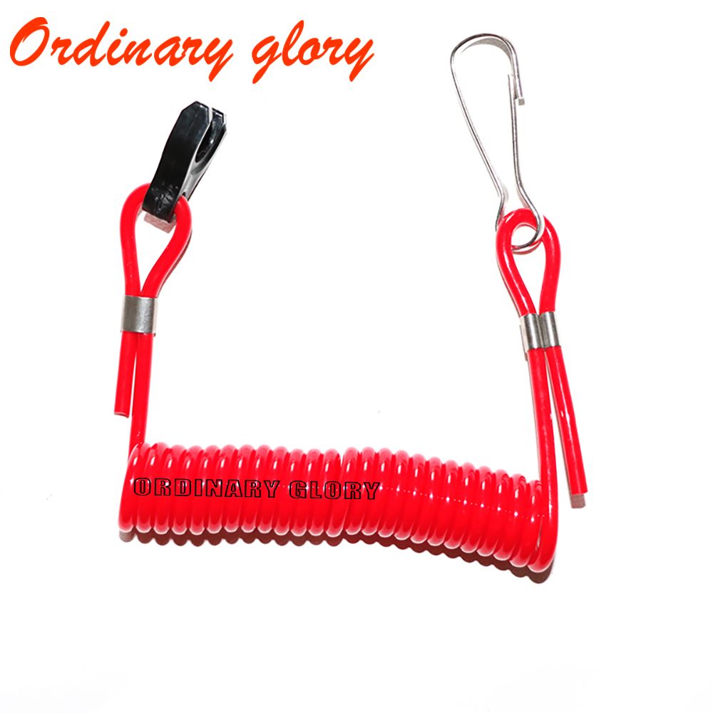 353-06821-0 Cavo di sicurezza per interruttore di arresto per motore fuoribordo mercurio Tohatsu