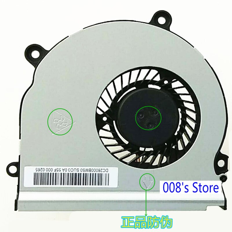 Ventilador de CPU para Samsung NP350E7C, NP350V5C, NP355E4C, NP355E5C, NP355V4C, NP355V4X, NP355V5C, NP350V5A, NP355E5X, MF60090V1-C510-G9A